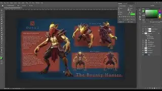 Presenting 3D Art (Part 05: Presentation sheets in Photoshop_part1)