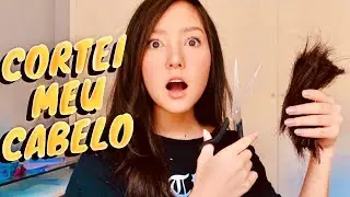 CORTEI MEU PRÓPRIO CABELO - Vlog De Uma Quarentena