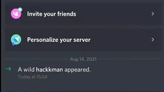 when a hacker joins your discord server