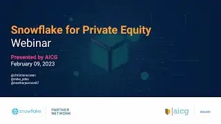Snowflake for Private Equity