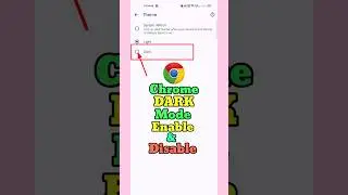 How To Turn On Dark Mode On Chrome 🔥||