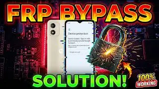 Desbloqueo cuenta Google Motorola E13 🔓 Solución rápida FRP