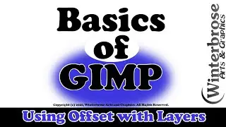Basics of GIMP - Using Offset with Layers