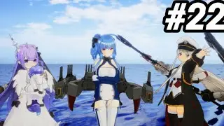 Azur Lane Crosswave #22 Trying To Get All Ships To Love Status [PlayThrough]