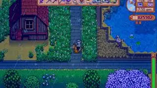 Stardew Valley #188# รูปปั้นทองคำของ Lewis.