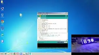 Scrolling Text cu ESP32 si 16xMax7219. Scrolling Text with ESP32 and 16xMax7219.