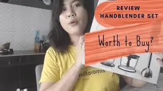 Review dan Demo Alat Masak idaman hand blender set