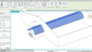Making and Extrusion Roof in Revit
