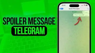 How to Send Telegram Spoiler Message | Full Guide