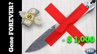 Losing $1,000 Knives? #storytime