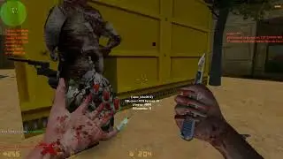 Counter-Strike 1.6 Зомби хоррор назад в рай