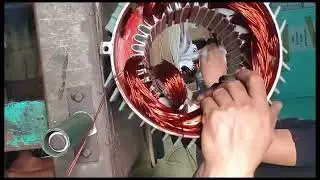 new Restoration Video induction Motor connection varnish steep complete part (5)