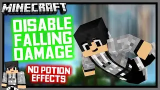 DISABLE FALLING DAMAGE IN VANILLA MINECRAFT WITHOUT POTIONS/EFFECTS | [1.15 & 1.16 TUTORIAL]