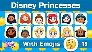 Emoji Challenge - Disney Princesses   #quiz #challenge