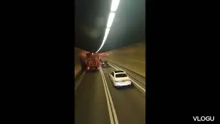#trip to inside harbour tunnel HK♥️