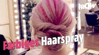 Wir haben farbiges Haarspray ausprobiert