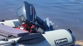 Т.О лодочного мотора своими руками обслуживание Tarpon Sea-pro Yamaha 9.9 свечи масло шприц протяжка