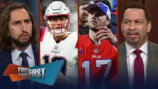 Bills escape with win vs. Giants in Week 6 & Raiders defeat Patriots | NFL | FIRST THINGS FIRST
