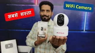 CP PLUS Full HD Smart Wi-Fi CCTV Home Security Camera 360° with Pan Tilt Motion Alert