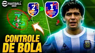APRENDA a ter o MELHOR CONTROLE DE BOLA DO efootball2024 mobile