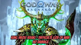 God of War Ragnarok - king hrolf kraki - difficulté god of War - NO DAMAGE 