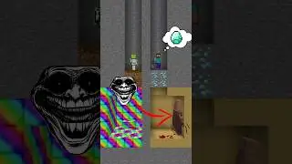 SAVE Herobrine vs Dream from PARASITE🤣⛏😱 #shorts #youtubeshorts #minecraft