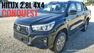 Toyota HILUX 4x4 CONQUEST 2.8L  | Attitude BLACK (Philippines) | Video by Marvin Masongsong