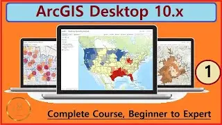 Complete ArcGIS Desktop Course: Beginner To Expert | ArcMap Intro | 1 | 