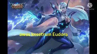 Mobile Legend Bang Bang #eudora kena tekan terus sampai turret tinggal 1