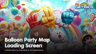LINE Let's Get Rich: Balloon Party Loading Screen