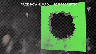 Green Screen Wall Cracks | Wall Destruction Effect Download