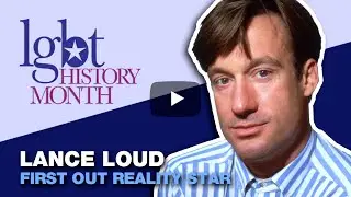 Lance Loud 2022 LGBT History Month Icon