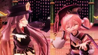【MMD Genshin Impact】1 , 2 Fanclub【Hu Tao & Yanfei】