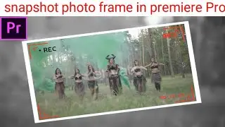 How to photo frame in premiere Pro tutorial