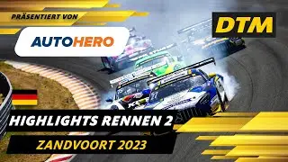 DTM Zandvoort 2023: Highlights Rennen 2 präsentiert von Autohero | Was holt Ricardo Feller von Pole?