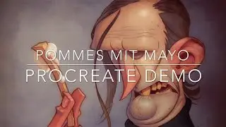 Ep.23| Pommes Mit Mayo - Procreate Demo