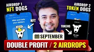 DOGS Stickers NFT kya hai | DOGS Airdrop NFT in Hindi | Dogs Stickers Mint And Trade NFT Marketplace