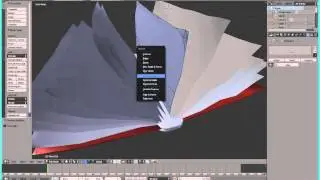 Blender  - Текстурирование и анимация книги