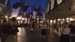 【USJ】 ハリーポッターエリアオープン初日の様子（夜　ユニバーサルスタジオジャパン