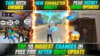 TOP 10 BIGGEST CHANGES😱 IN FREE FIRE AFTER OB42 UPDATE | FREE FIRE NEW OB42 UPDATE | FREE FIRE INDIA
