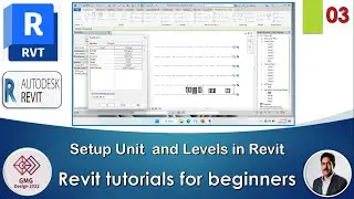How to add level in revit | create levels | Unit setup | how to change units in revit