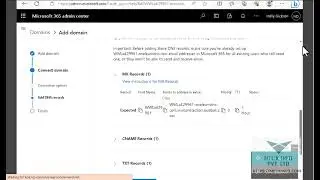 MS 102 Lab 1 Add a Custom Domain