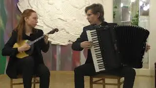 1) А. Махнёв Соната 1, ч.2 2) А. Пьяццолла "Мелодия" (Аранжировка Т. Ушениной)