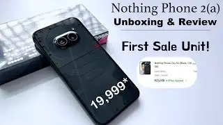 Nothing Phone 2a Unboxing & Review🔥| Only Truth! Best Phone Under 20K? (HINDI)
