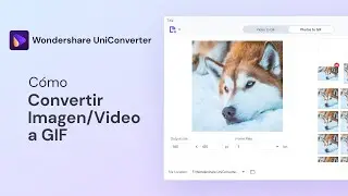 Cómo Convertir Video / Imagen en GIF | UniConverter 13 Windows