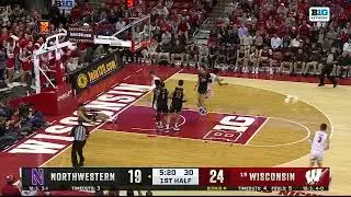 Wisconsin Basketball: Highlights vs Northwestern (1/13/24)
