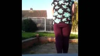 Transgender Girl in legging and top