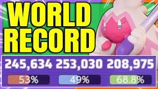 Worlds First Ever TRIPLE 200,000+ Ranked Game | Pokemon Unite