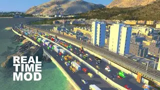 Testing The REAL TIME MOD | Cities Skylines