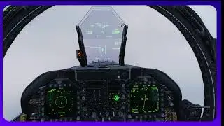 DCS - Land F18 Hornet in Hash weather conditon Case 3 ACLS type excersise....